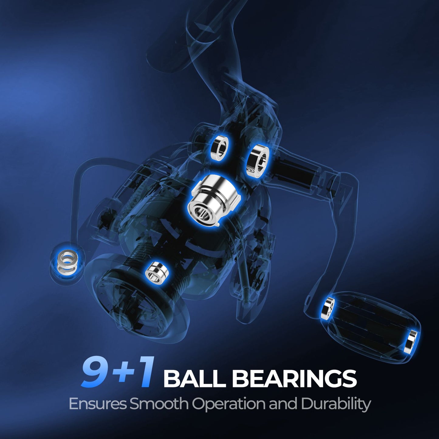 9+1 ball bearing