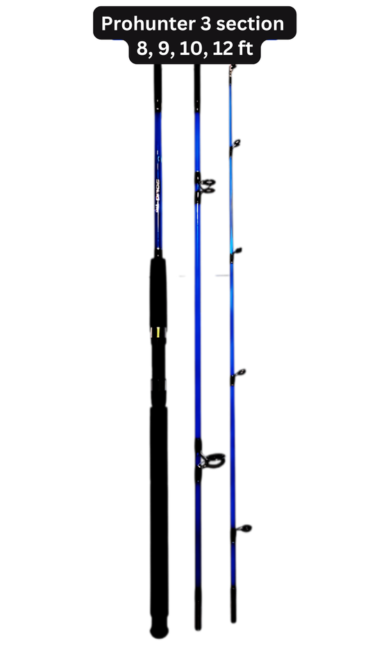 prohunter 3 section 8,9,10,12ft