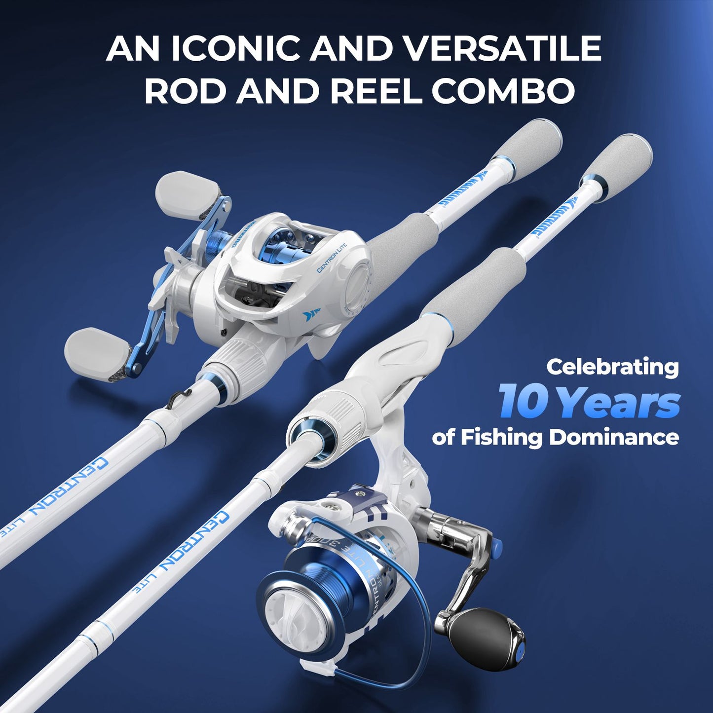 an iconic  and versatile rod and reel combo