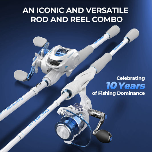 an iconic  and versatile rod and reel combo